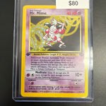 Pokemon Jungle Mr. Mime 1st Ed. #6/64