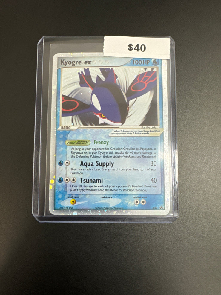 Pokémon Kyogre Ex Holo 037