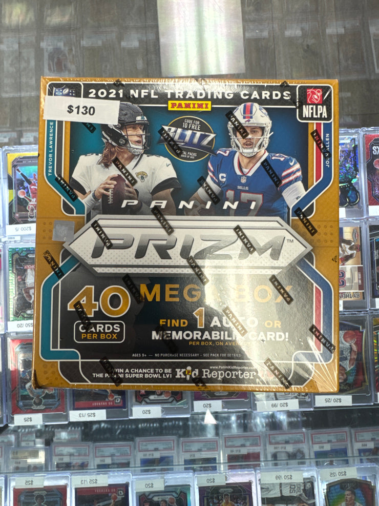 2021 Prizm Football Mega Box Fanatics Exclusive