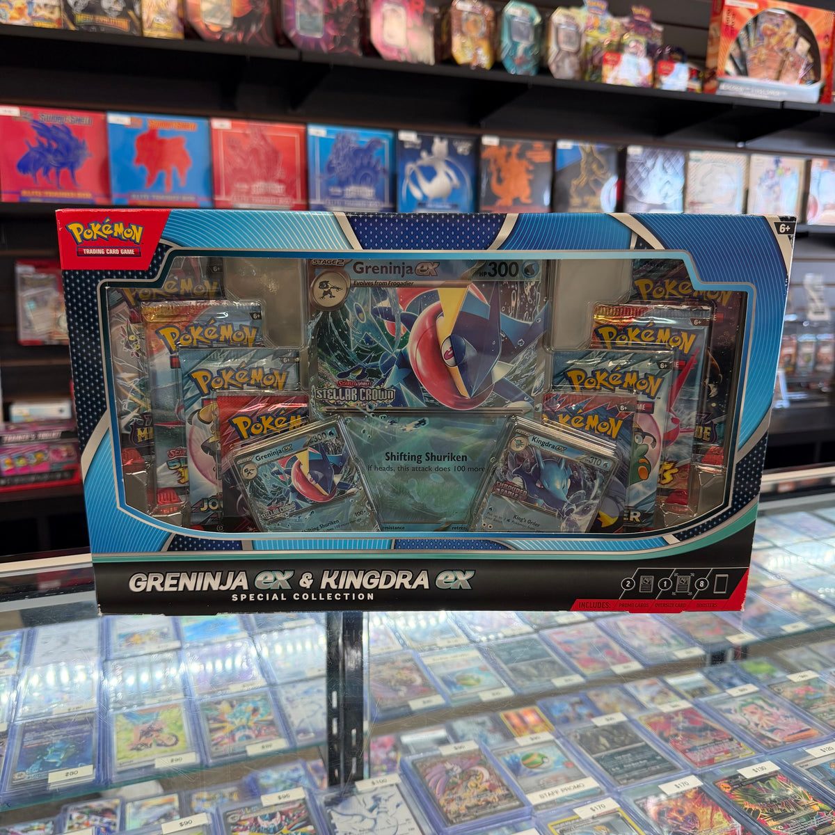Pokemon Greninja EX & Kingdra EX Special Collection