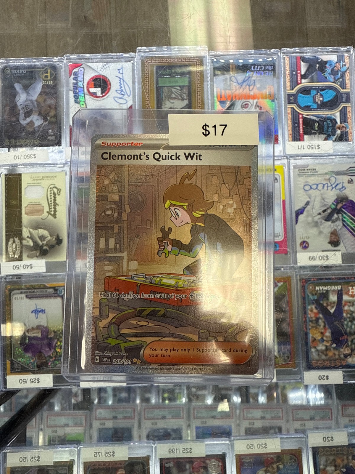 Pokemon Clemony’s Quick Wit #243/191