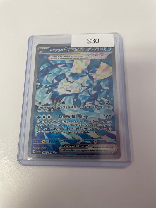 2024 Wellspring Mask Ogerpon Ex #213/167