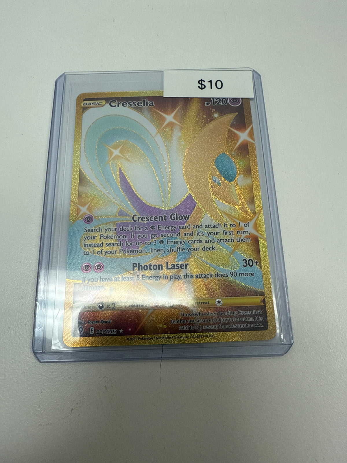 Pokemon Cresselia Secret #228/203