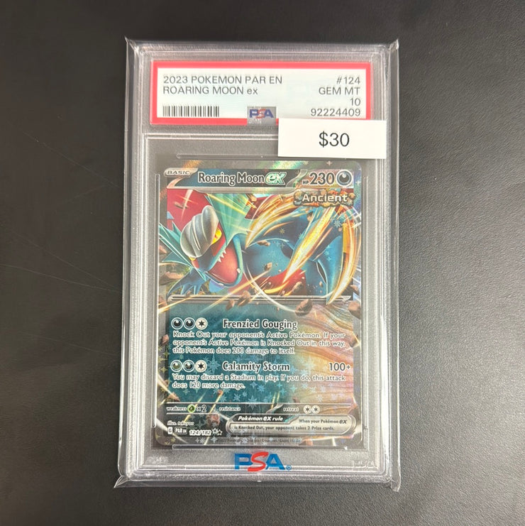 Pokémon Roaring Moon EX PSA 10