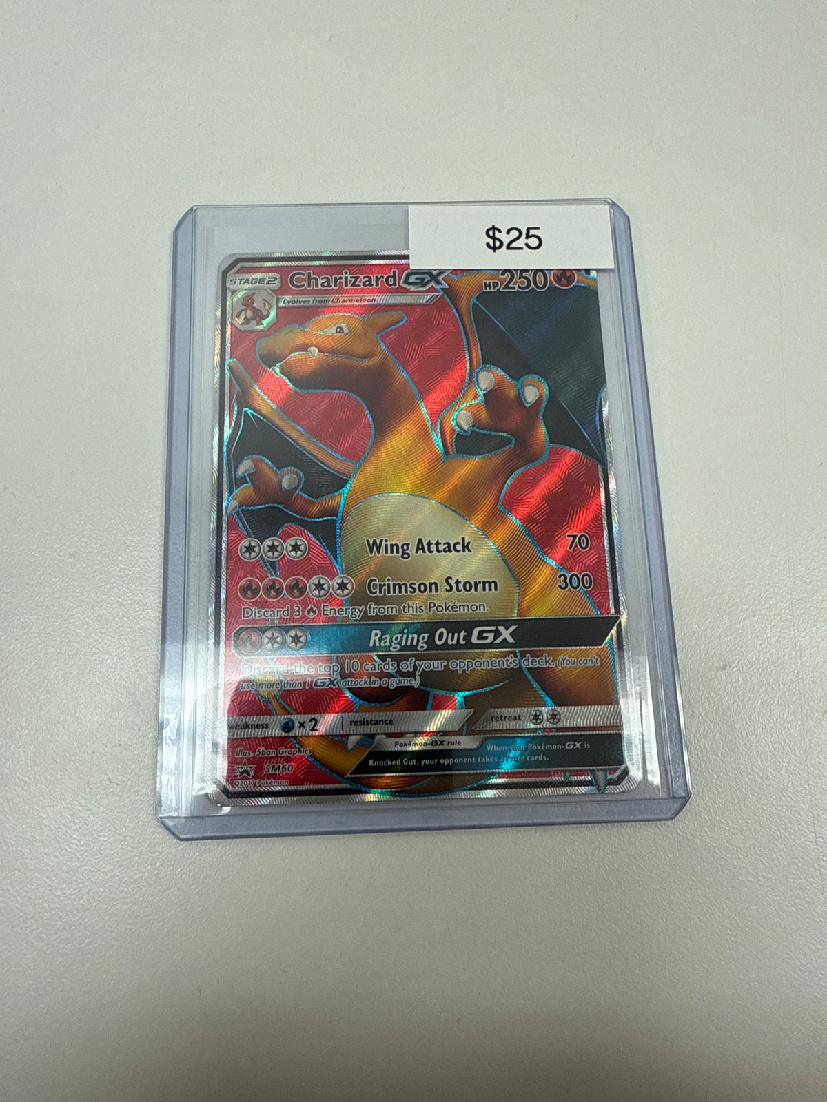 Pokémon Charizard GX SM60