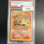 Pokemon Base Set Charizard #4/102 PSA 7