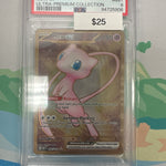 2023 Pokemon 151 Mew EX Metal Card #205 PSA 9