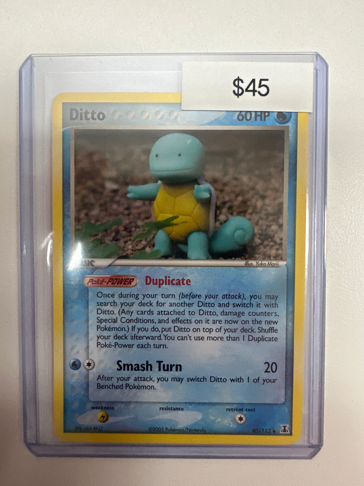 Pokemon Ditto (Squirlte) 40/113