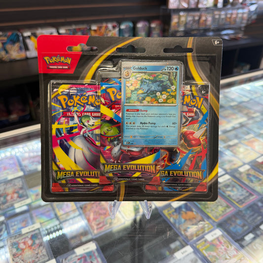 Pokemon Mega Evolution Three Pack Blister
