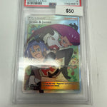 Pokémon Hidden Fates Jessie & James 68 PSA 8