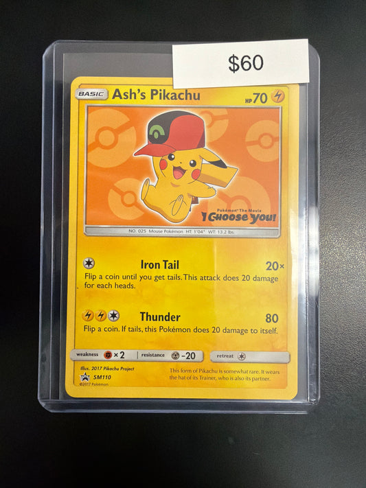 Pokemon Ash Pikachu #SM110