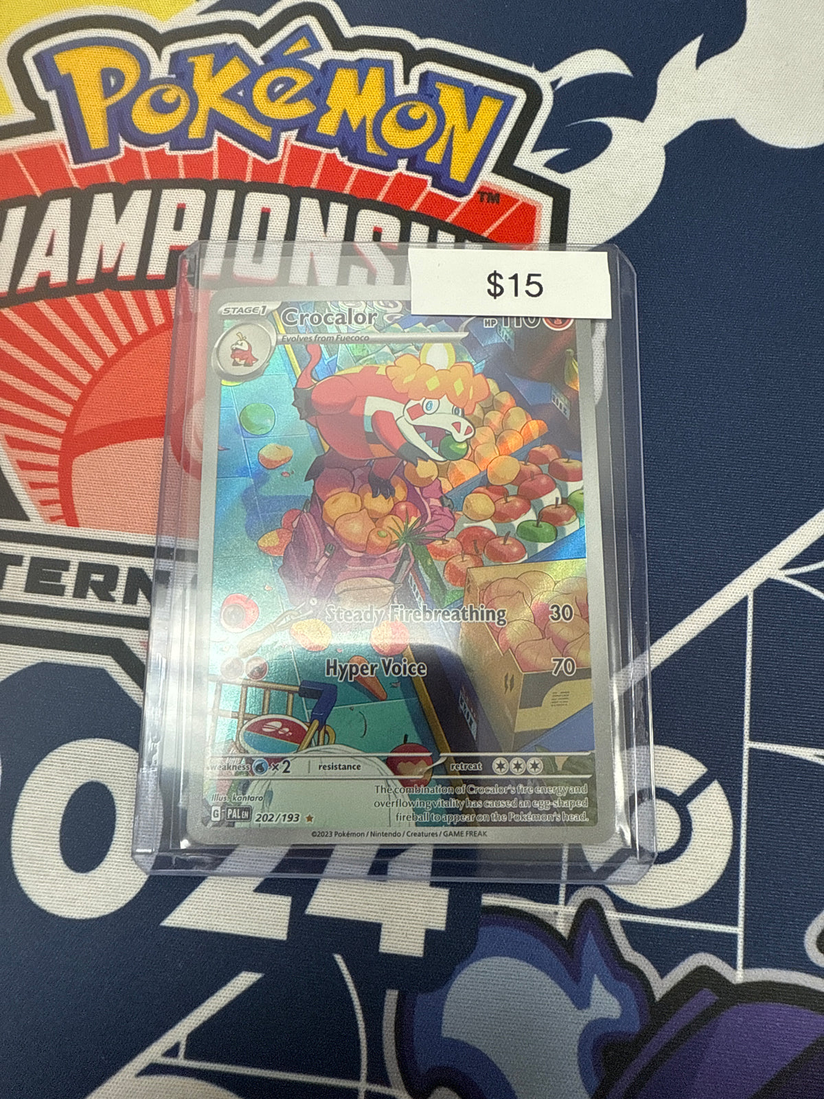 Pokemon Crocalor #202/193