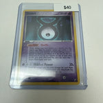 Pokemon Unown Holo #V/28