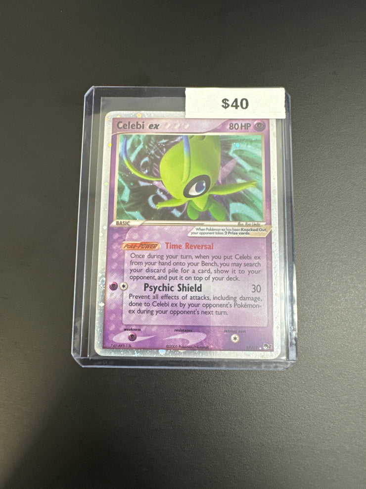 Pokémon Celebi Ex Holo Pop Series 2 17/17