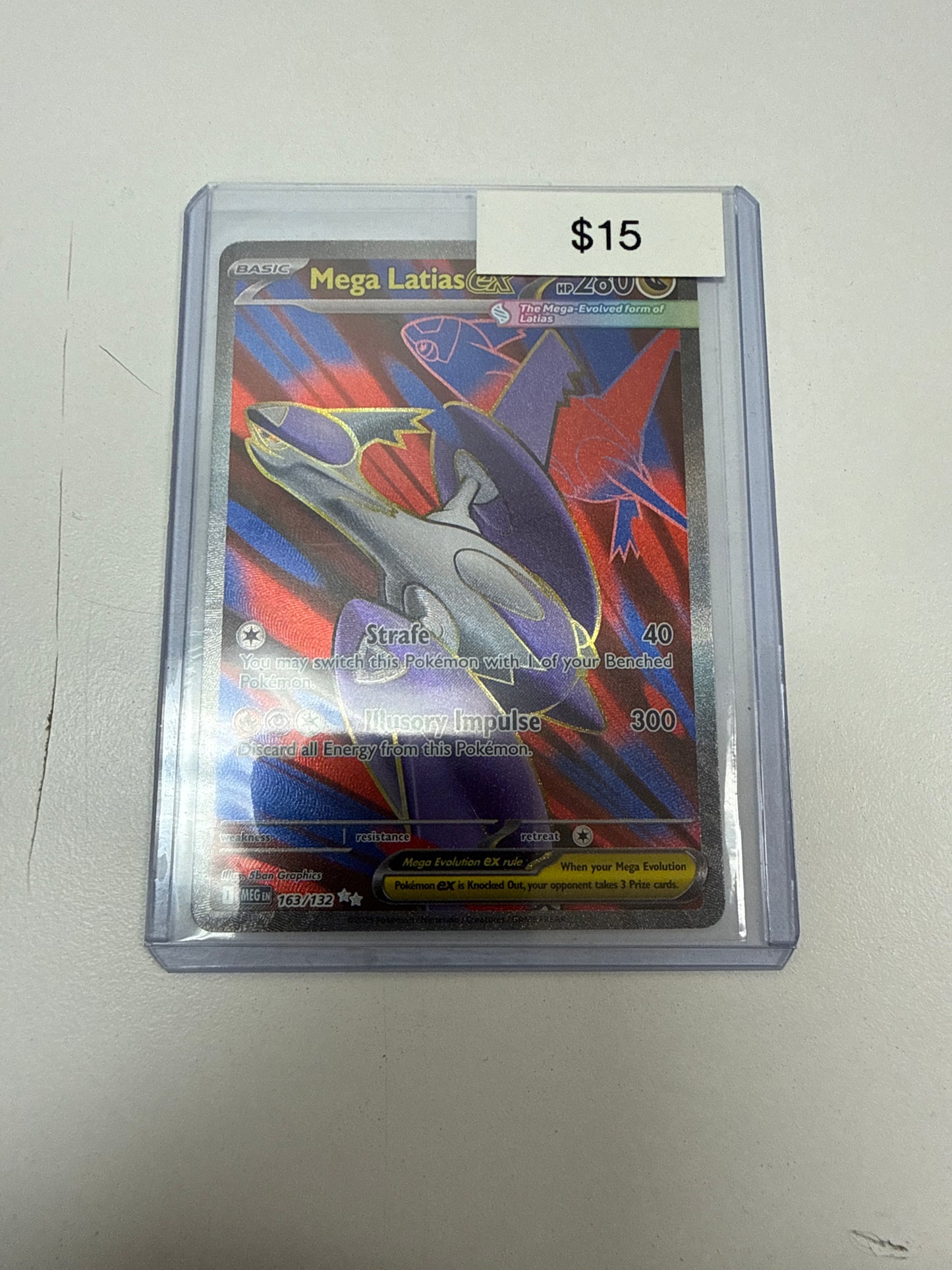 Pokemon Mega Latias Ex #163/132