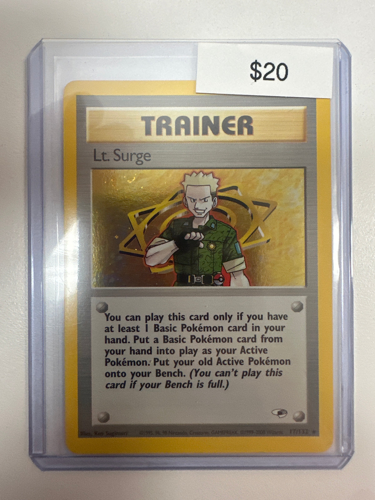 Pokemon Lt. Surge 17/132