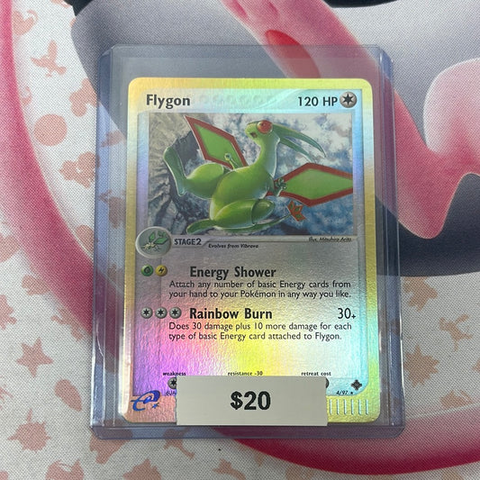 Pokémon Flygon Dragon Reverse Holo 4/97