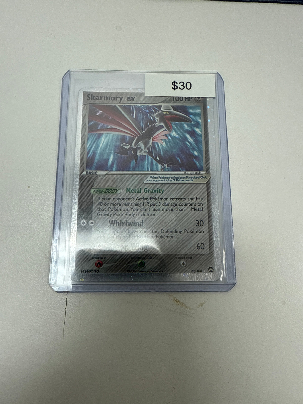 Pokemon Skarmory Ex Holo #98/108