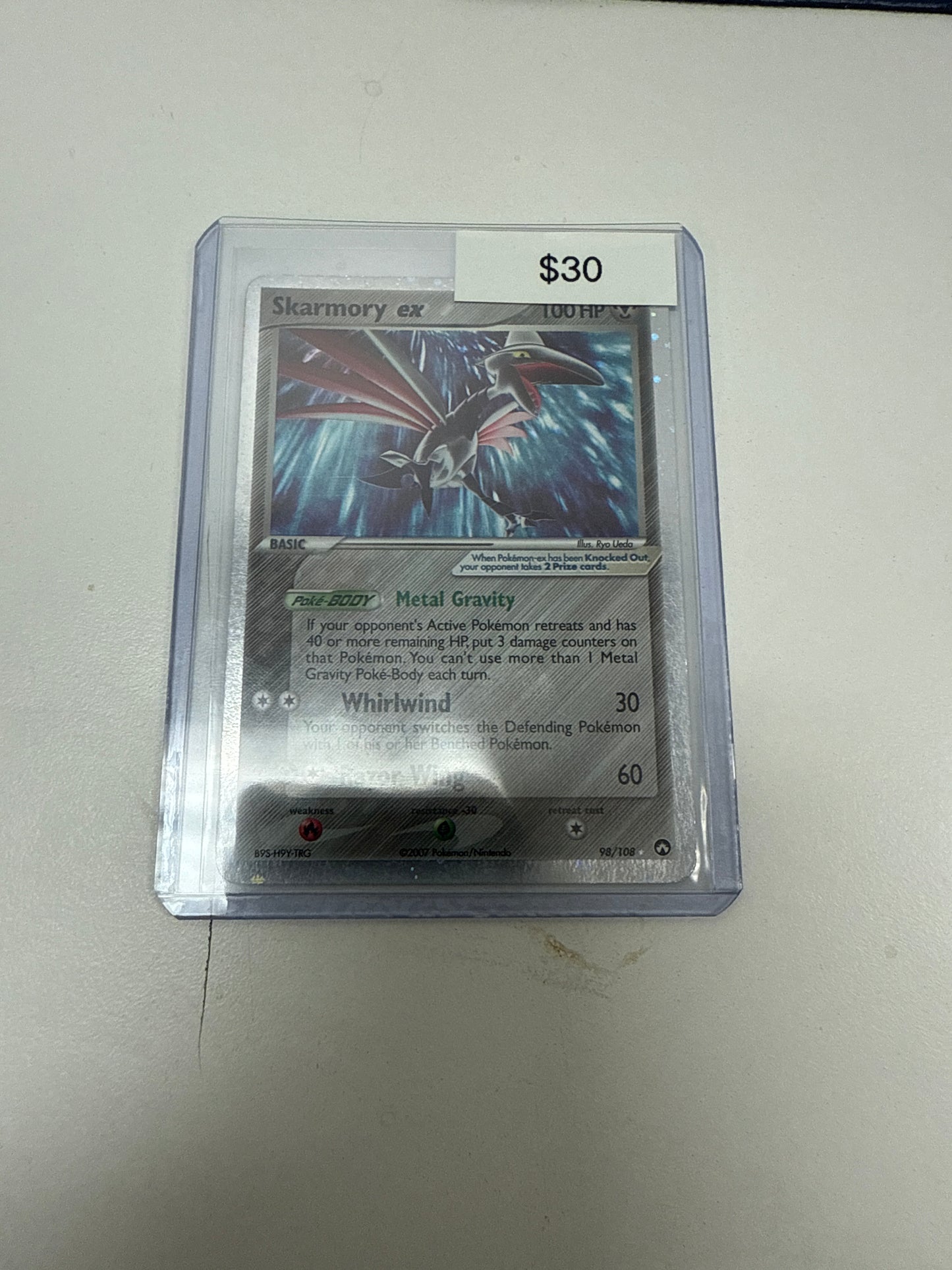 Pokemon Skarmory Ex Holo #98/108