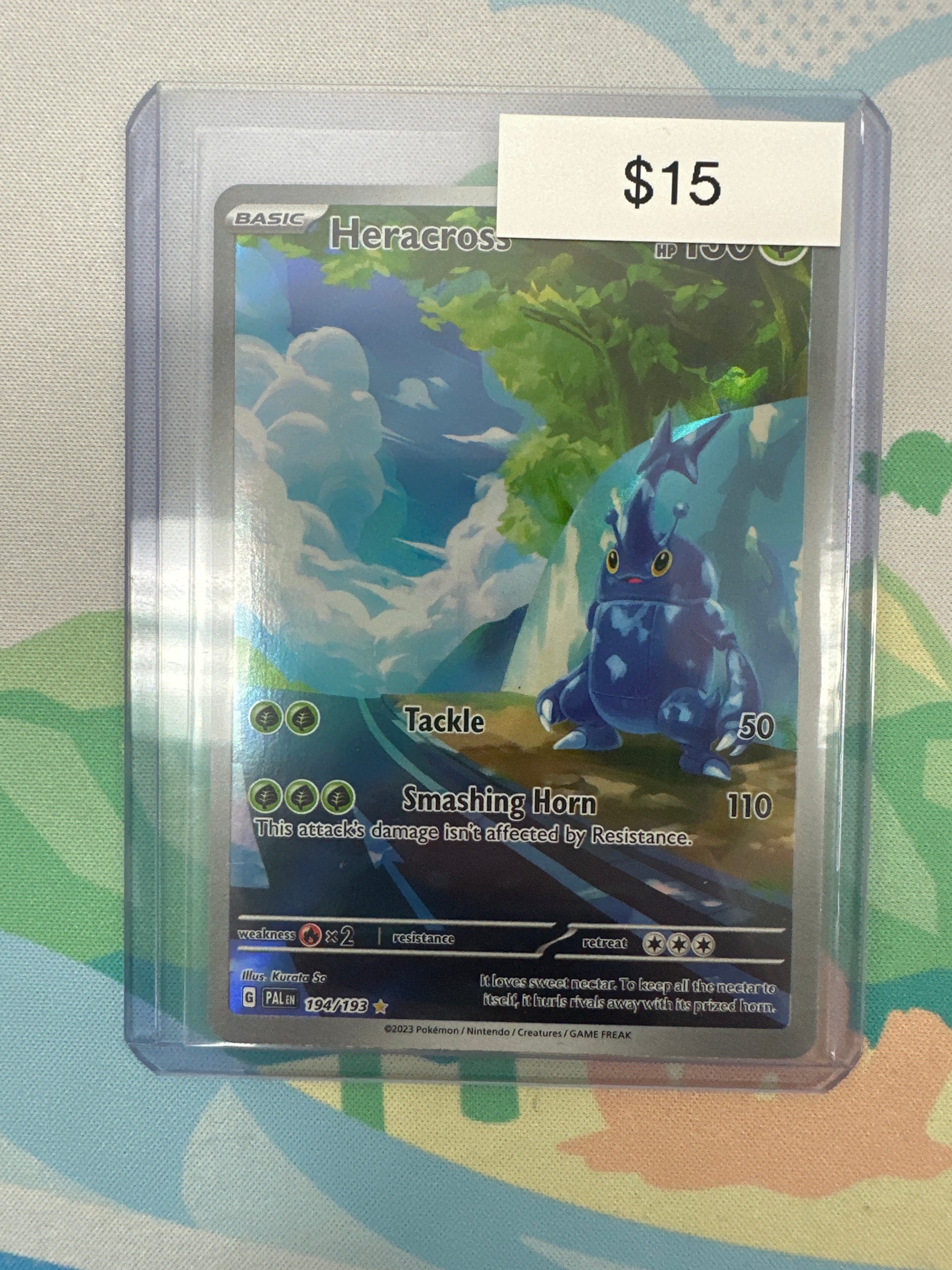 pokemon SV02: Paldea Evolved Heracross - 194/193