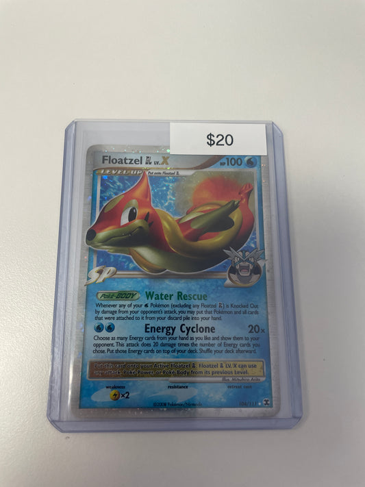 Pokemon Floatzel Lv X #104/111