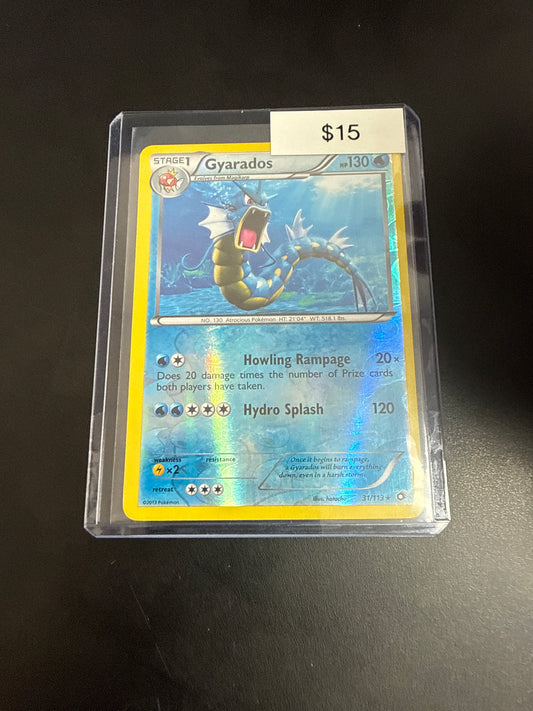 Pokemon Gyarados Reverse Holo #31/113