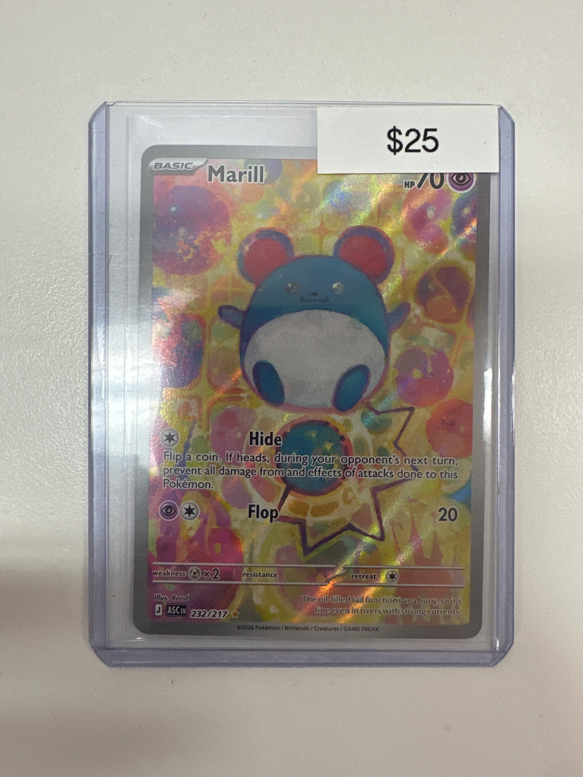 Pokemon Marill 232/217