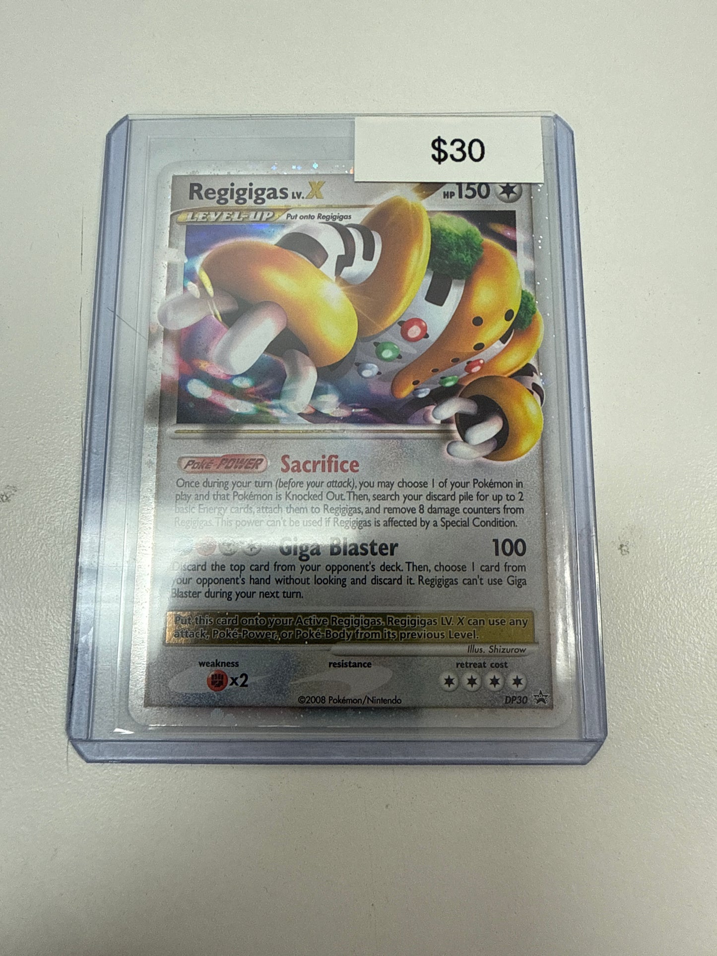 Pokemon Regigigas Lv.X #dp30