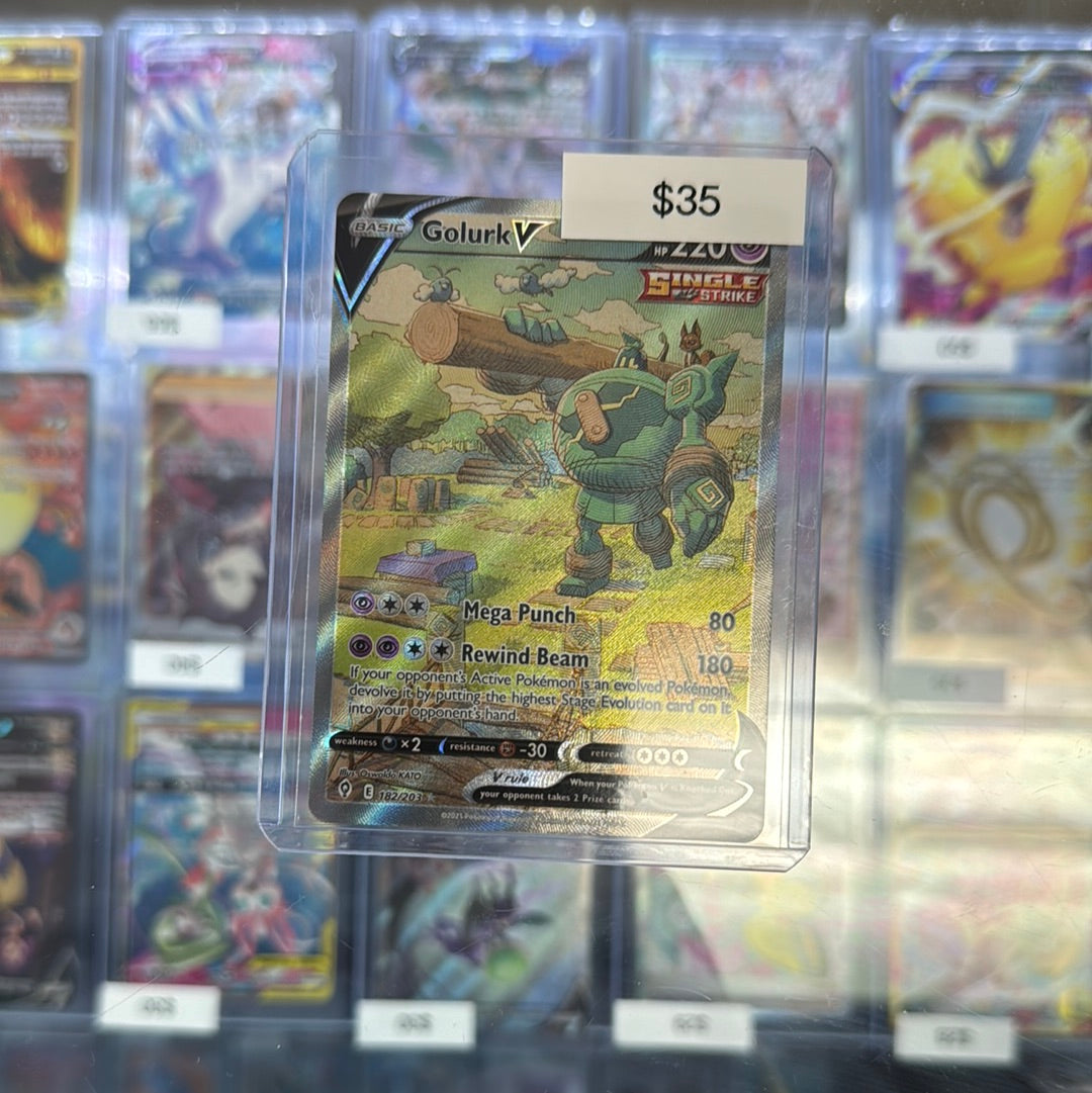 Pokémon Golurk V 182/203