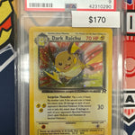 Pokemon Team Rocket Dark Raichu Holo #83/82 PSA 9