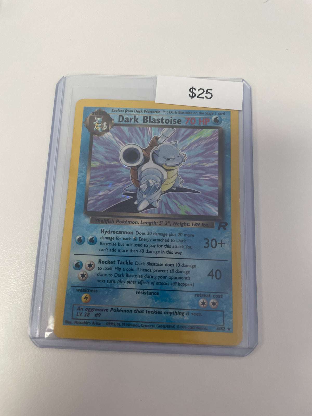 2000 Dark Blastoise #3/82