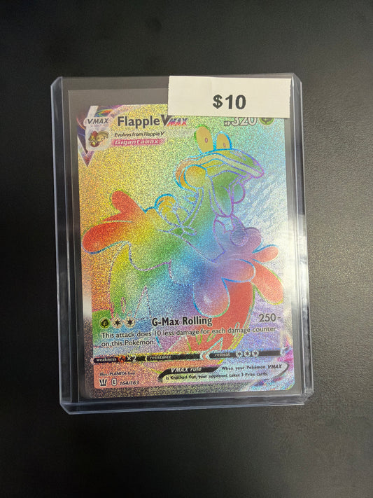 Pokemon Flapple VMAX 164/163