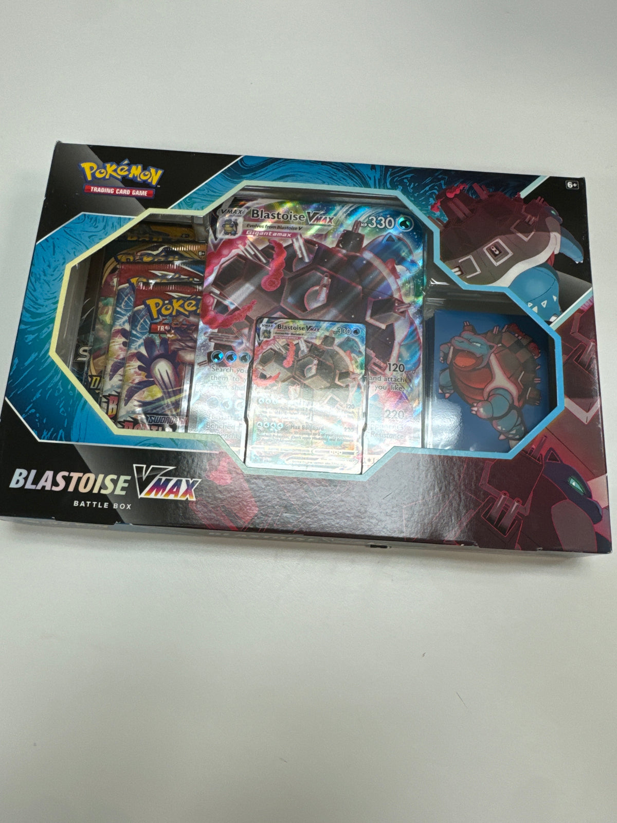 Pokémon Blastoise VMAX Battle Box