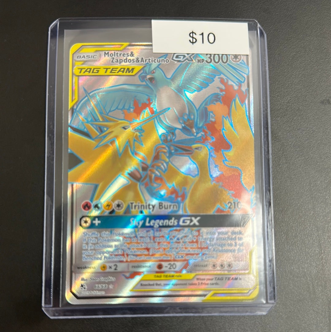 Pokémon Moltres Zapdos Articuno 66/68