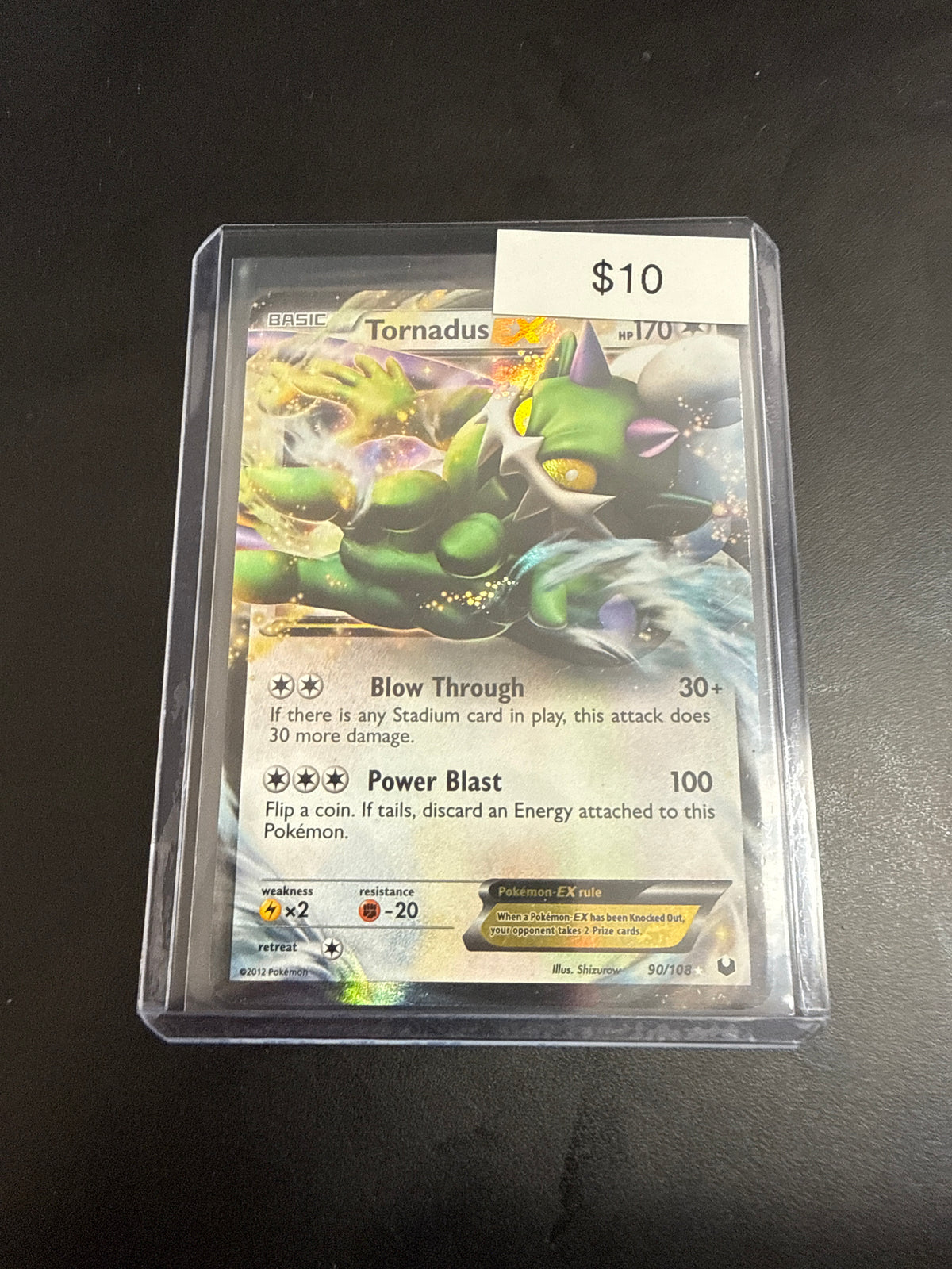Pokemon Tornadus Ex #90/108