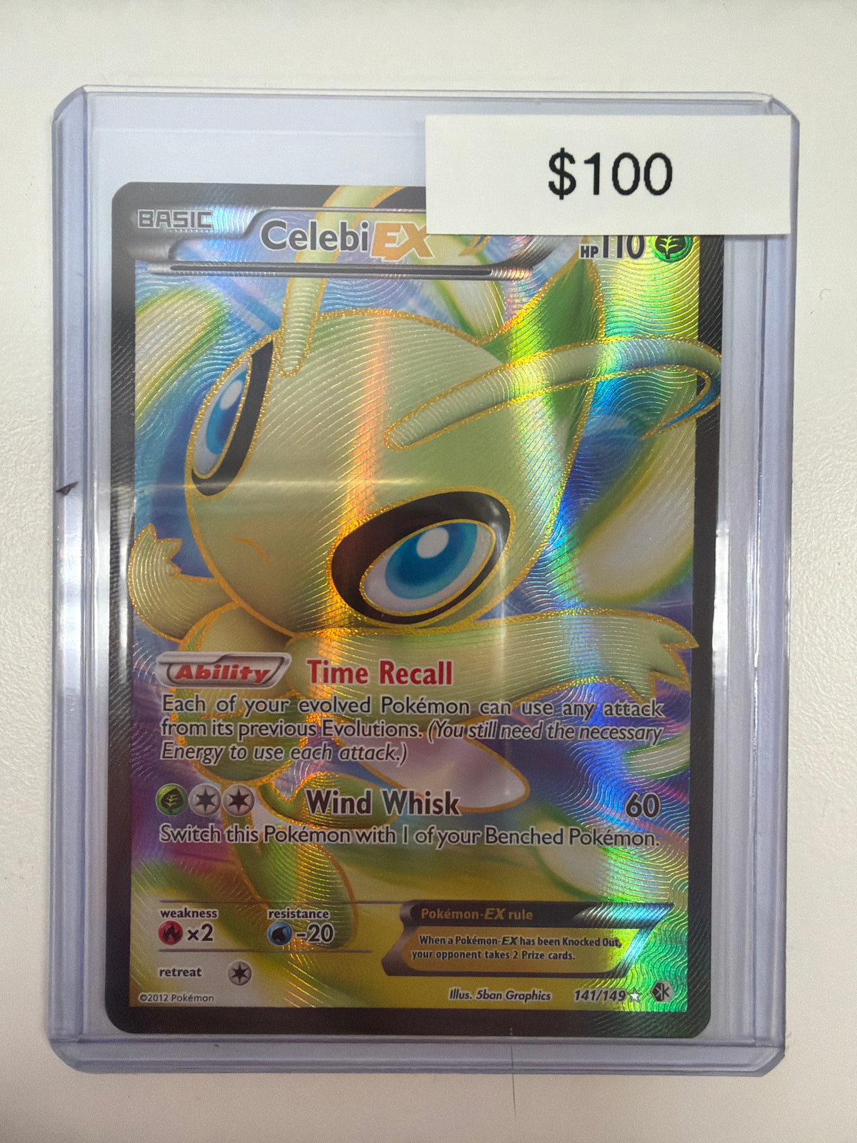 Pokemon Celebi EX 141/149
