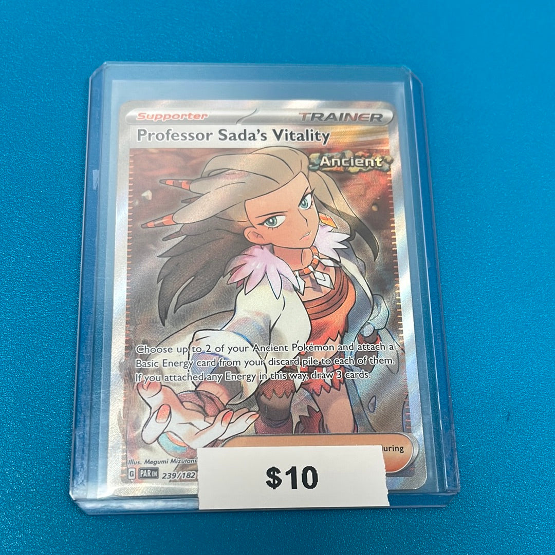Pokémon Professor Sada’s Vitality Paradox Rift Full Art 239/182
