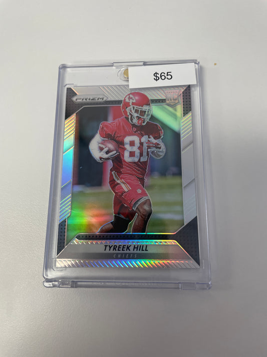 Prizm Tyreek Hill Silver Rookie #296
