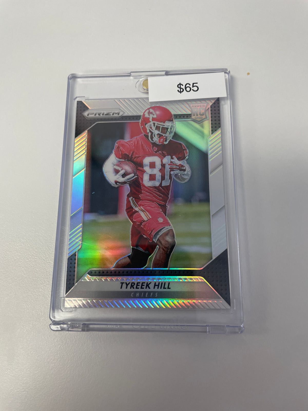 Prizm Tyreek Hill Silver Rookie #296