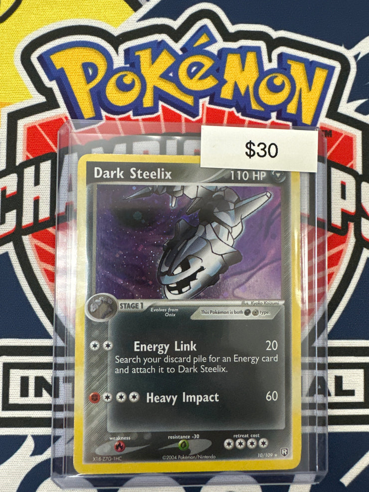 Pokemon Dark Steelix Holo 10/109