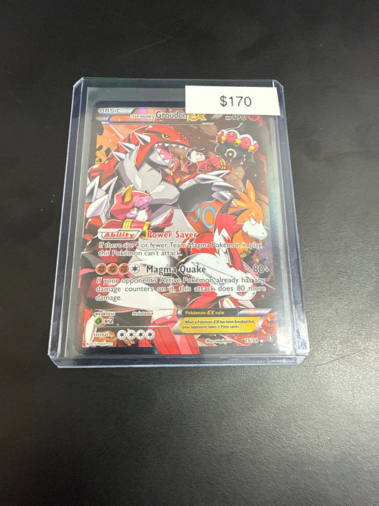 Pokémon Team Magma’s Groudon EX 15/34
