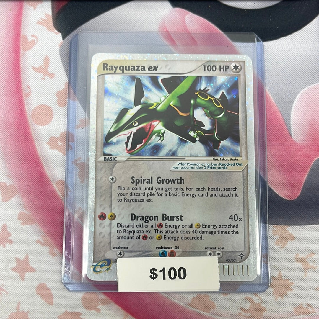 Pokémon Rayquaza ex Dragon Holo 97/97
