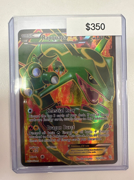 Pokemon Rayquaza EX 123/124
