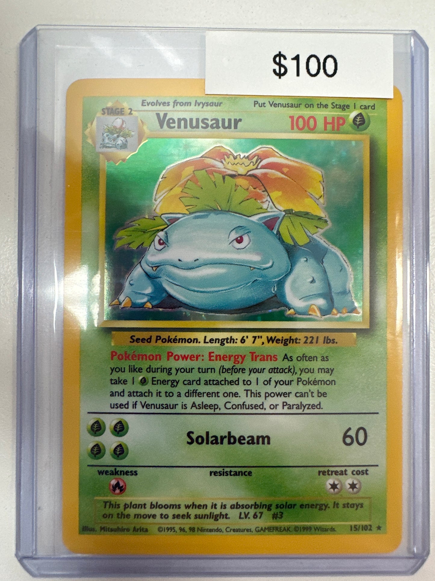 Pokemon Venusaur 15/102