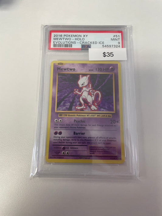 2016 XY Mewtwo Holo #51/108