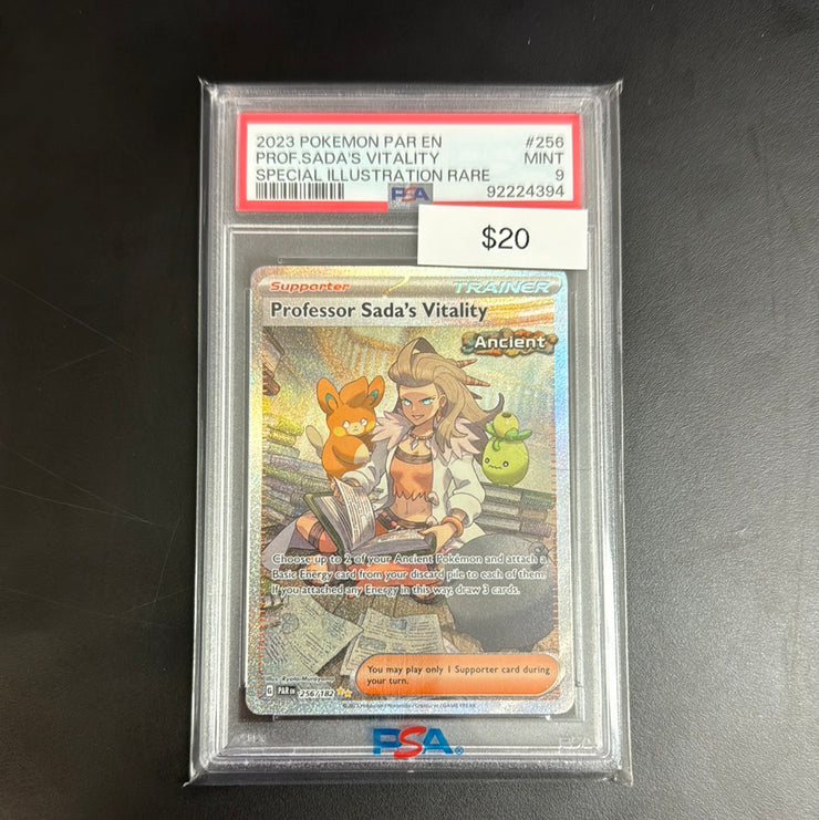 Pokémon Professor Sada Vitality PSA 9