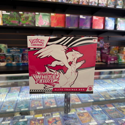 Pokemon Scarlet & Violet White Flare Elite Trainer Box