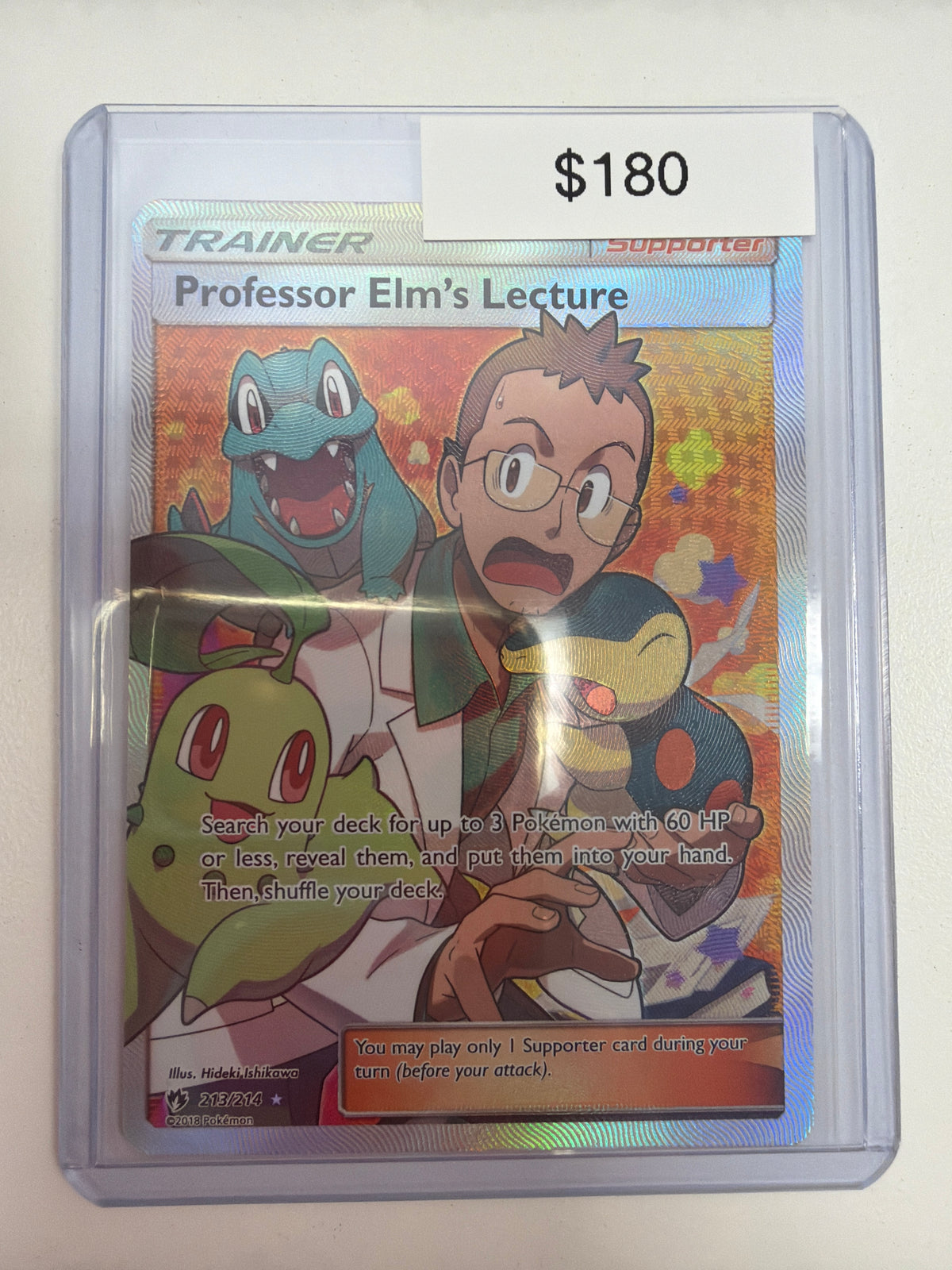 Pokemon Professor Elm’s Lecture 213/214