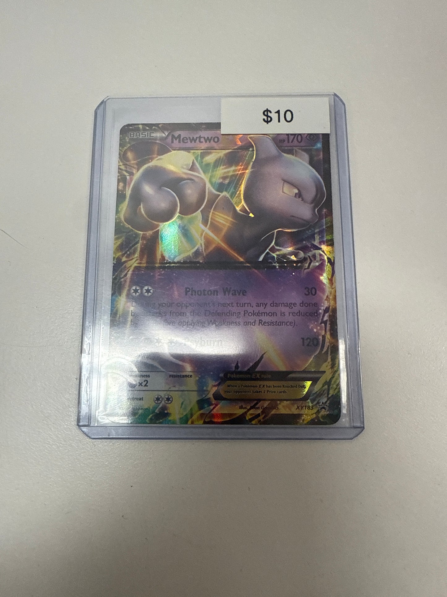 Pokemon Mewtwo Ex #xy183