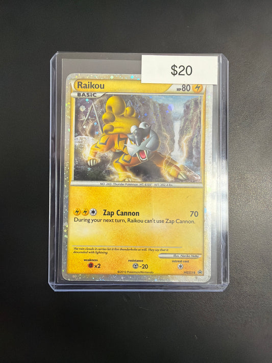 Pokemon Raikou HGSS19 Promo